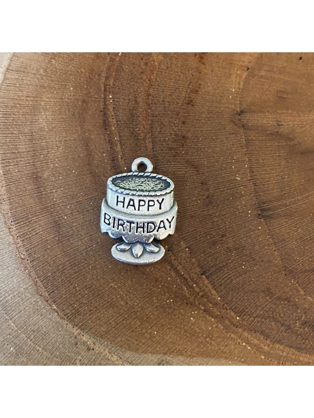 James Avery Tiny Birthday Cake Charm, Sterling Silver